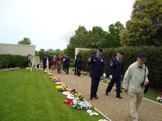 2009 - Floral Tributes are delivered to the cemetery